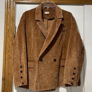 Corduroy Blazer Jacket